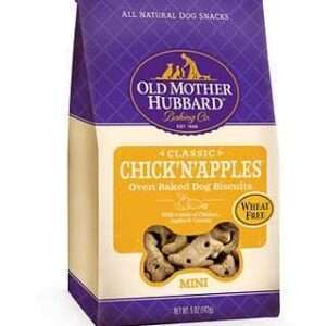 Old Mother Hubbard Crunchy Classic Natural Chick'N'Apples Mini Biscuits Dog Treats - 20 oz