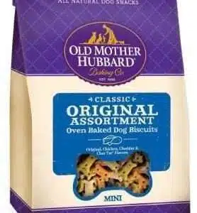 Old Mother Hubbard Crunchy Classic Natural Original Assortment Mini Biscuits Dog Treats - 20 oz