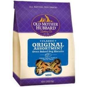 Old Mother Hubbard Crunchy Classic Natural Original Assortment Mini Biscuits Dog Treats 61-oz