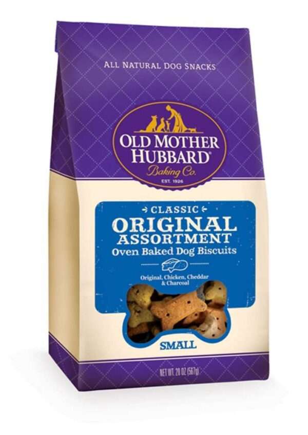 Old Mother Hubbard Crunchy Classic Natural Original Assortment Small Biscuits Dog Treats - 53 oz