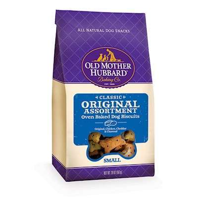 Old Mother Hubbard Crunchy Classic Natural Original Assortment Small Biscuits Dog Treats 53-oz