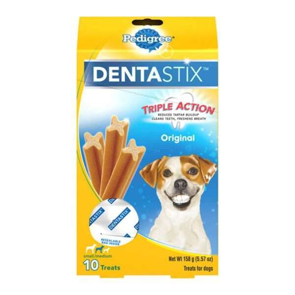 Pedigree Dentastix Original Small/Medium Dog Treats | 10 pc