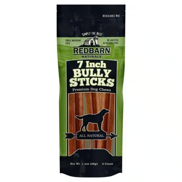 Redbarn Naturals Bully Sticks Dog Treat, Size: 3 count, Flavor: Beef | PetSmart