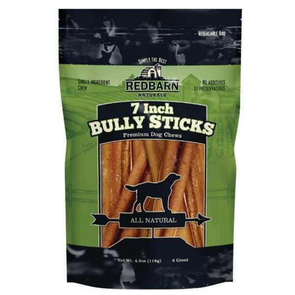 Redbarn Naturals Bully Sticks Dog Treat, Size: 6 count, Flavor: Beef | PetSmart
