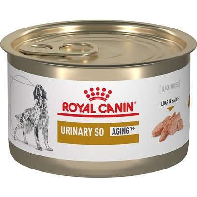Royal Canin Canine Urinary SO Aging 7+ Loaf in Sauce Canned Dog Food 5.2 oz, case of 24