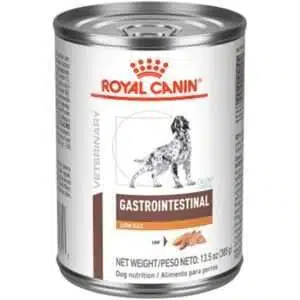 Royal Canin Veterinary Diet Canine Gastrointestinal Low Fat In Gel Canned Dog Food 13.5oz. case of 24