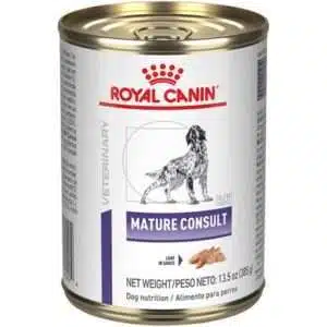 Royal Canin Veterinary Diet Canine Mature Consult Loaf In Sauce Canned Dog Food 24/13.6 oz. Cans
