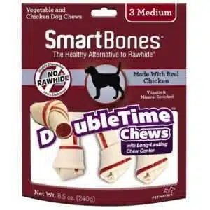 SmartBones DoubleTime Bones Chicken Dog Treat - 9 oz