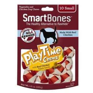 SmartBones PlayTime Chews Chicken Dog Treat 4.6-oz