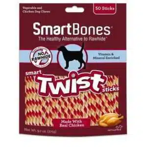SmartBones Twists Chicken Dog Treat - 9.7 oz