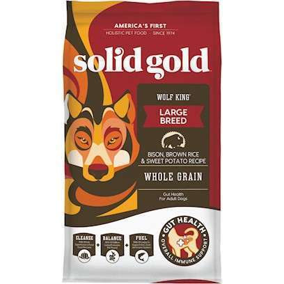 Solid Gold Wolf King with Bison Dry Dog Food 24-lb
