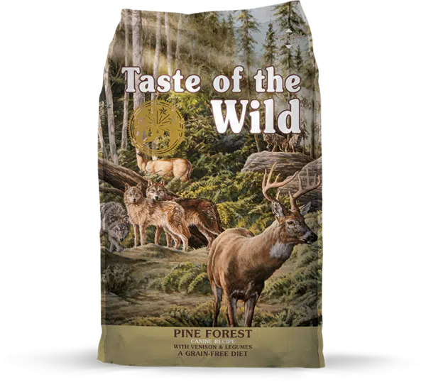 Taste Of The Wild Grain Free Pine Forest Recipe Dry Dog Food - 14 lb Bag
