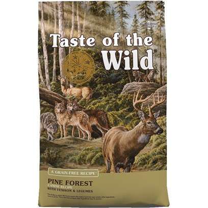 Taste Of The Wild Grain Free Pine Forest Recipe Dry Dog Food 28-lb