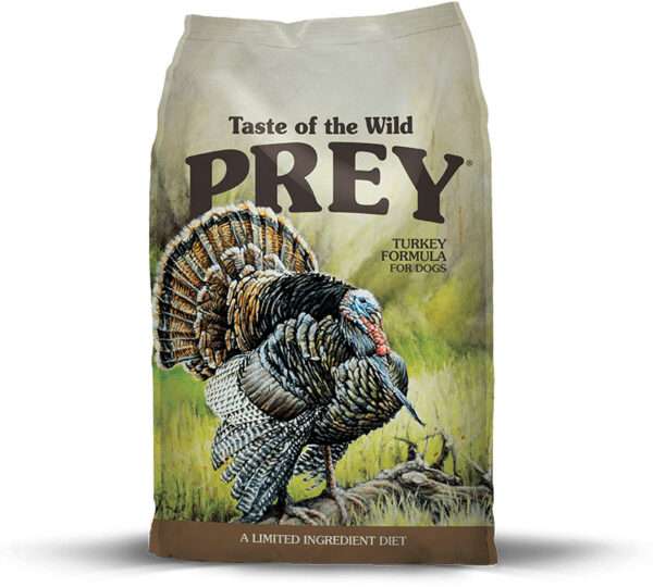 Taste Of The Wild Grain Free Prey Limited Ingredient Turkey Dry Dog Food - 25 lb Bag