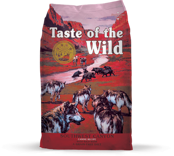 Taste Of The Wild Grain Free Southwest Canyon with Wild Boar Dry Dog Food - 56 lb Bag (2 x 28 lb Bag)