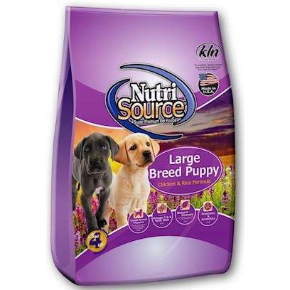 Tuffies Pet Nutrisource Large Breed Puppy Dry Dog Food 30 Lb bag