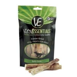 Vital Essentials Freeze Dried Vital Treats Grain Free Bully Sticks Dog Treats - 1.7 oz
