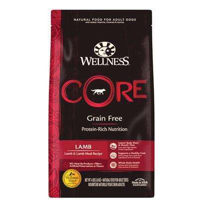 Wellness CORE Natural Grain Free Lamb Dry Dog Food 22lb Bag