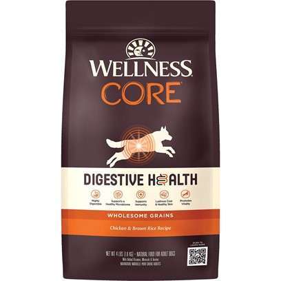 Wellness Core Digestive Health Chicken Recipe Dry Dog Food 4-lb