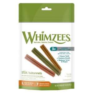 Whimzees Stix Dental Dog Chew - Medium: 14.8 oz