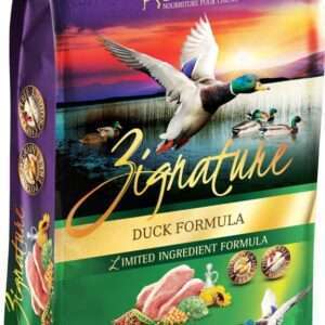 Zignature Limited Ingredient Diet Grain Free Duck Recipe Dry Dog Food - 25 lb Bag