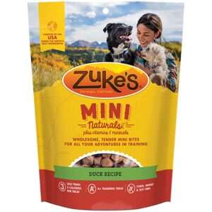 Zuke's Mini Naturals Duck Recipe Dog Treats | 6 oz