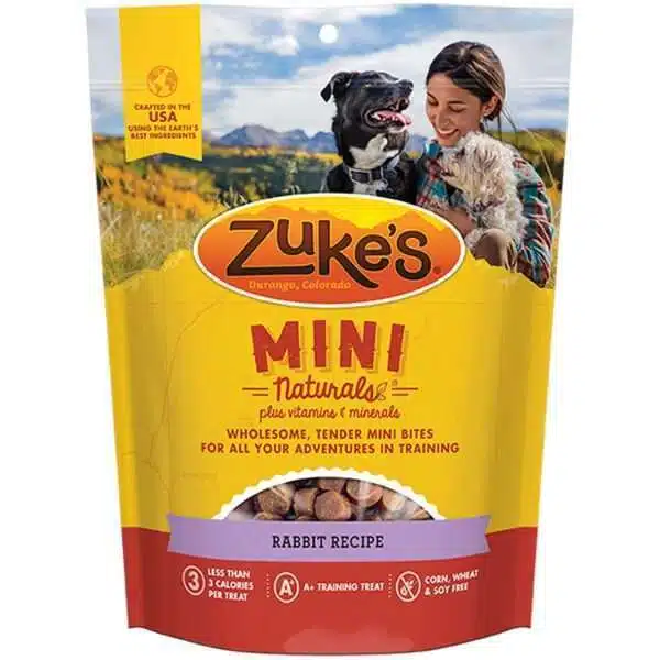 Zuke's Mini Naturals Wild Rabbit Dog Treats | 6 oz