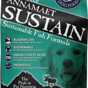 Annamaet Grain Free Sustain Fish Recipe with Cod & Sweet Potato Dry Dog Food - 25 lb Bag