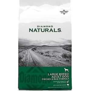 Diamond Naturals Large Breed Chicken and Rice Dry Dog Food Chicken and Rice, 40 Lb bag