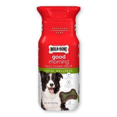 Milk-Bone Good Morning Daily Total Wellness Vitamin Dog Treats 6-oz