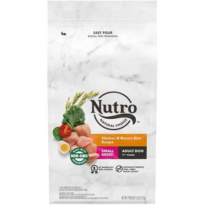 Nutro Natural Choice Adult Small Breed Chicken & Brown Rice Dry Dog Food 5-lb