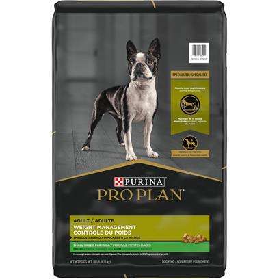Purina Pro Plan Specialized Weight Management Shredded Blend With Probiotics Small Breed Dry Dog Food 6-lb