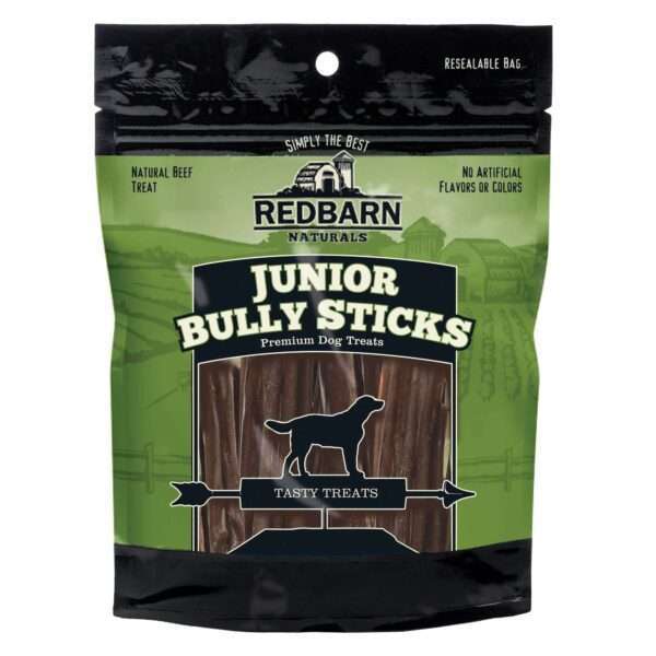 Redbarn 5" Junior Bully Sticks Dog Treat, Size: 4.7 oz, Flavor: Beef | PetSmart