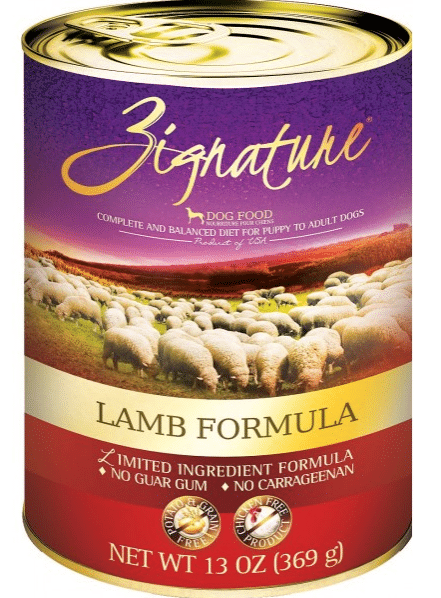 Zignature Limited Ingredient Diet Grain Free Lamb Recipe Canned Dog Food - 13 oz, case of 12