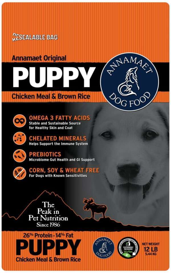 Annamaet Original Puppy Recipe Dry Dog Food - 5 lb Bag