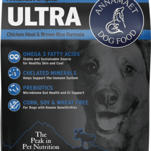 Annamaet Original Ultra 32% Chicken Meal & Brown Rice Recipe Dry Dog Food - 12 lb Bag
