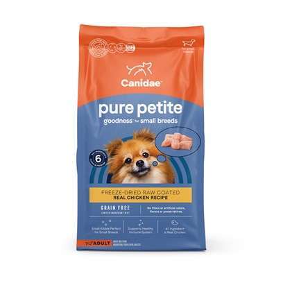 Canidae PURE Petite Small Breed Chicken Recipe Raw Coated Dry Dog Food 10-lb