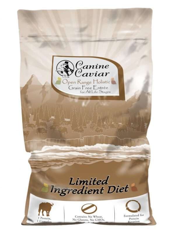 Canine Caviar Open Range Limited Ingredient Alkaline Entree All Life Stages Dry Dog Food - 22 lb Bag