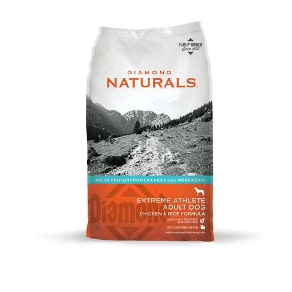Diamond Naturals Extreme Athlete Dry Dog Food - 40 lb Bag