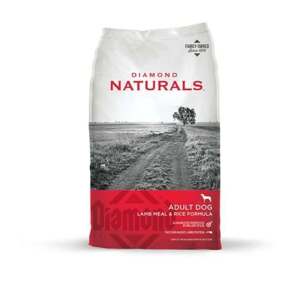 Diamond Naturals Lamb Meal & Rice Adult Dry Dog Food - 40 lb Bag