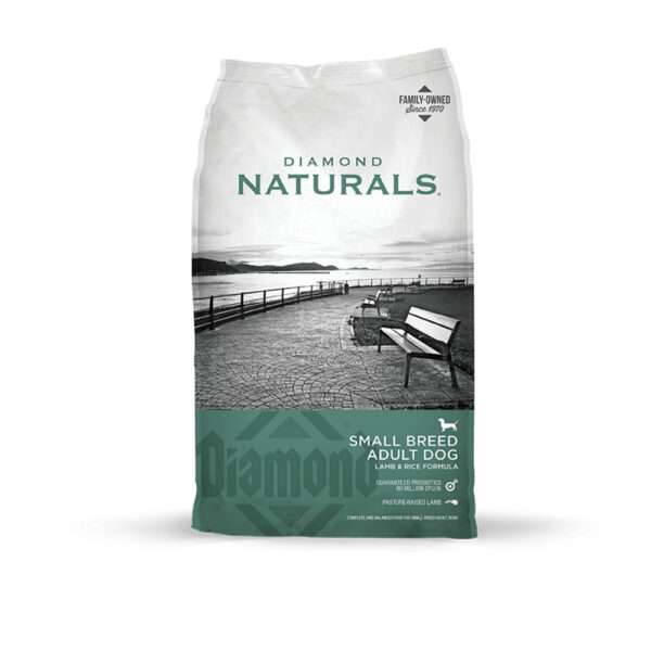 Diamond Naturals Small Breed Lamb & Rice Formula Adult Dry Dog Food - 18 lb Bag