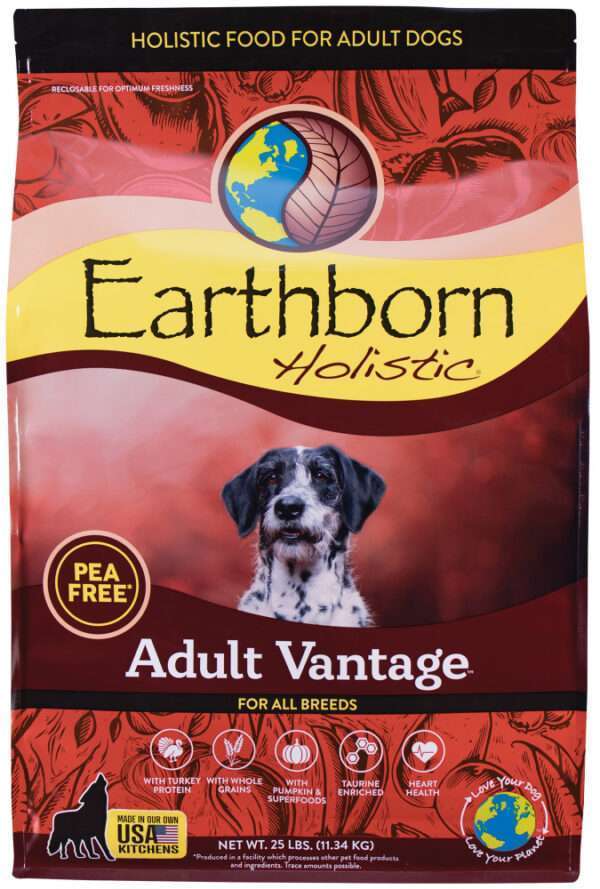 Earthborn Holistic Adult Vantage Dry Dog Food - 12.5 lb Bag