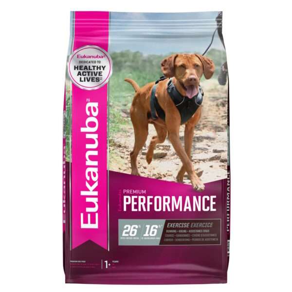 Eukanuba Premium Performance 26/16 Exercise Dry Dog Food - 28 lb Bag