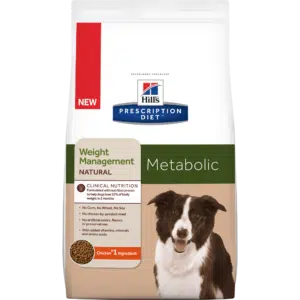 Hill's Prescription Diet Adult Metabolic Weight Management Natural with Chicken Dry Dog Food - 8 lb Bag