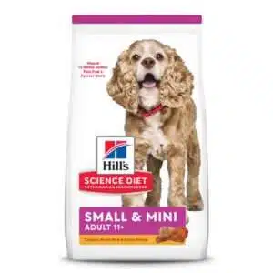 Hill's Science Diet Adult 11+ Small Paws Chicken Meal, Barley & Brown Rice Recipe Dry Dog Food - 15.5 lb Bag