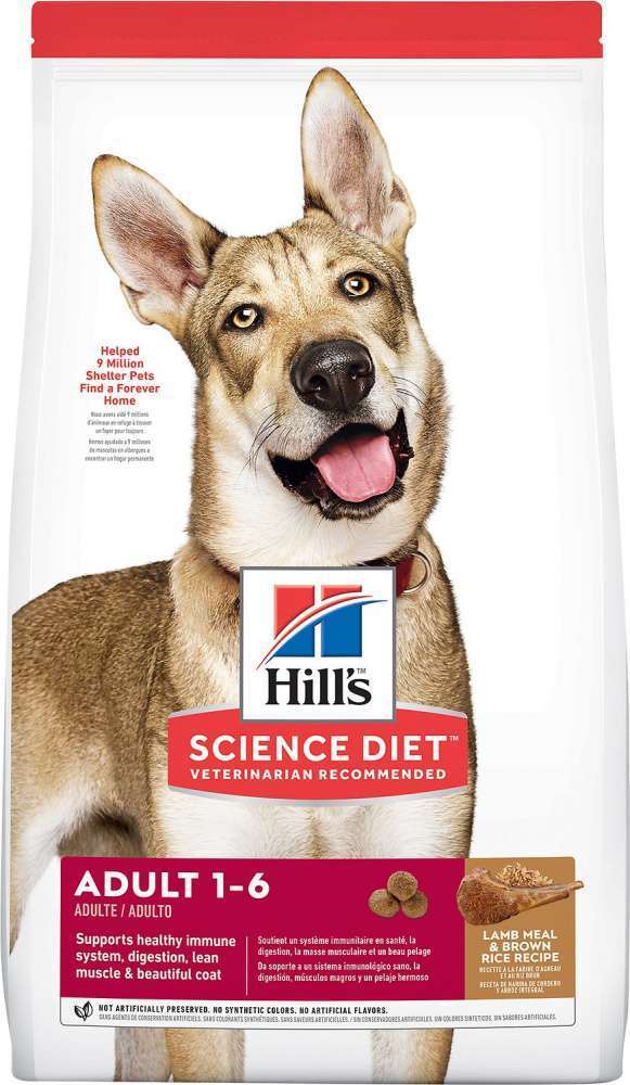 Hill's Science Diet Adult Lamb Meal & Brown Rice Recipe Dry Dog Food - 33 lb Bag