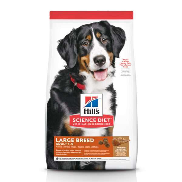 Hill's Science Diet Adult Large Breed Lamb Meal & Brown Rice Dry Dog Food - 33 lb Bag