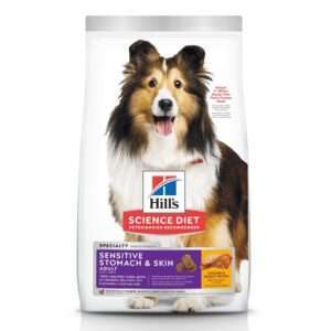 Hill's Science Diet Adult Sensitive Stomach & Skin Chicken & Barley Recipe Dry Dog Food - 15.5 lb Bag