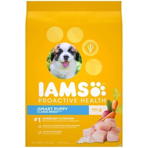 Iams ProActive Health Smart Puppy Large Breed Dry Dog Food - 30.6 lb Bag