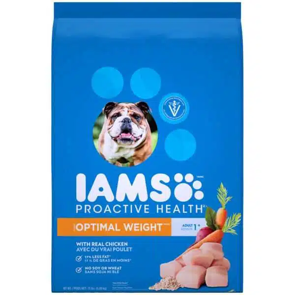 Iams Proactive Health Optimal Weight Dry Dog Food - 29.1 lb Bag